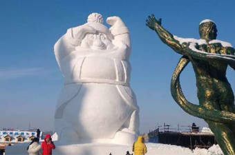 哈尔滨雪雕制作